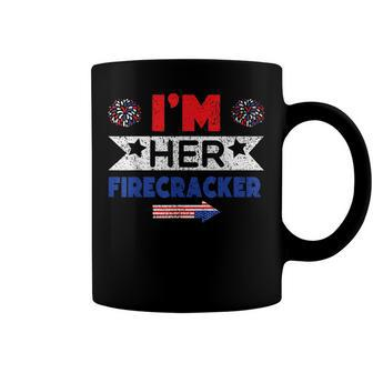 Im Her Firecracker 4Th Of July Matching Couple For Her Coffee Mug - Seseable