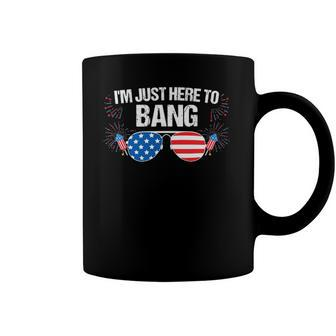 Im Just Here To Bang 4Th Of July Fireworks Director Coffee Mug | Mazezy
