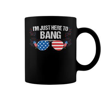 Im Just Here To Bang 4Th Of July Fireworks Director Coffee Mug - Seseable
