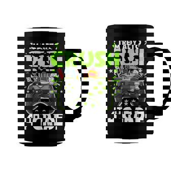 Im Ready To Crush 4Th Grade Back To School Video Game Boys Coffee Mug - Seseable