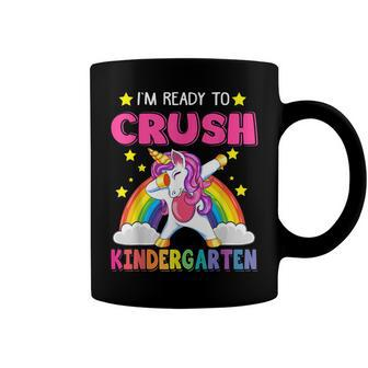 Im Ready To Crush Kindergarten Preschool Kids Unicorn Girls Coffee Mug - Seseable