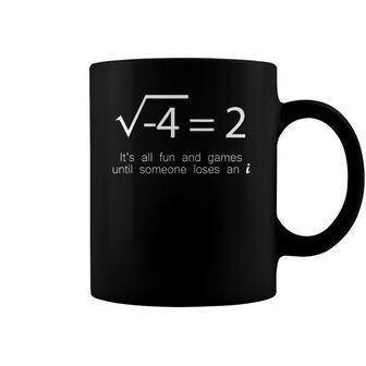 Imaginary Number Math Complex Number Square Root Minus Coffee Mug | Mazezy