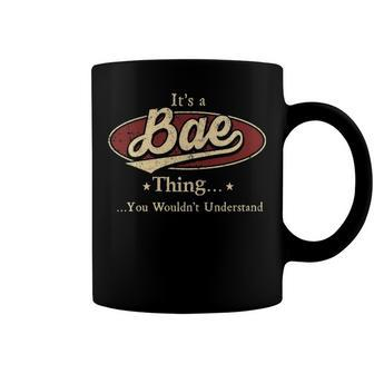 Its A Bae Thing You Wouldnt Understand Shirt Personalized Name Gifts T Shirt Shirts With Name Printed Bae Coffee Mug - Seseable