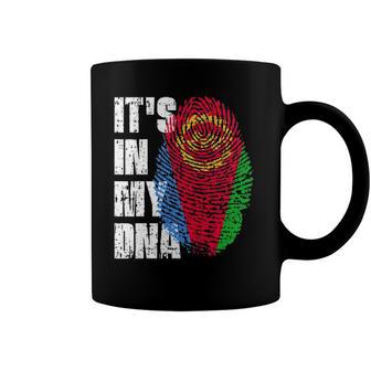 Its In My Dna Eritrea Flag Eritrean Coffee Mug | Mazezy