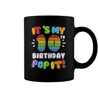 Its My 10Th Birthday Boy Girl Pop It 10 Years Old Birthday Coffee Mug | Mazezy