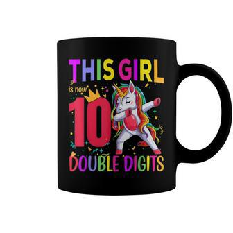 Its My 10Th Birthday This Girl Is Now 10 Years Old V2 Coffee Mug - Seseable