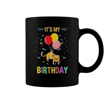 Its My Birthday Cat Pet Lover Coffee Mug | Mazezy