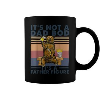 Its Not A Dad Bod Its A Father Figure Bear Drinking Beer Coffee Mug - Monsterry