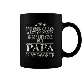 Ive Been Called A Lot Of Names In My Lifetime But Papa Is My Favorite Popular Gift Coffee Mug | Seseable CA