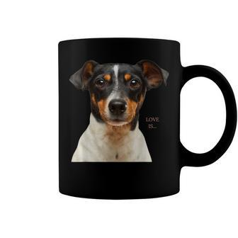 Jack Russell Terrier Mom Dad Women Men Kids Love Dog V2 Coffee Mug - Seseable