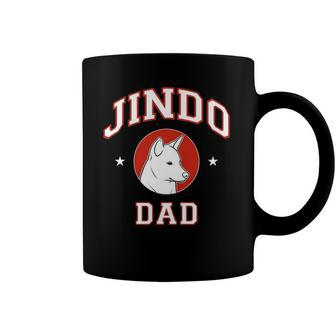 Jindo Dad Fathers Day Gift Coffee Mug | Mazezy