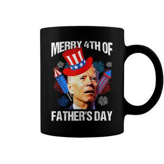 Joe Biden Confused Merry 4Th Of Fathers Day Fourth Of July Coffee Mug - Seseable