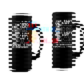 Joe Biden Confused Merry Happy Funny 4Th Of July Coffee Mug | Seseable CA