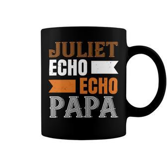 Juliet Echo Echo Papa Fathers Day Gift Coffee Mug - Monsterry UK