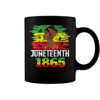 Juneteenth 1865 Independence Day Black Pride Black Women   Coffee Mug