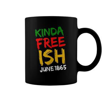 Juneteenth Free-Ish African American Melanin Pride 2X Gift Coffee Mug | Mazezy DE