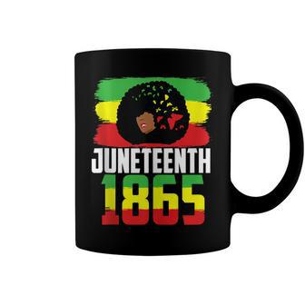 Juneteenth Is My Independence Day Black Women Black Pride Coffee Mug - Seseable