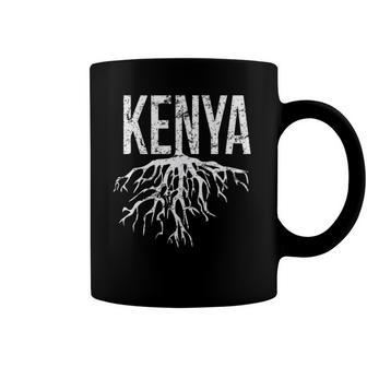 Kenya Roots Distressed Design Kenya Lover Gift Coffee Mug | Mazezy DE
