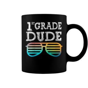 Kids 1St Grade Dude First Grade Back To School Team Coffee Mug - Seseable