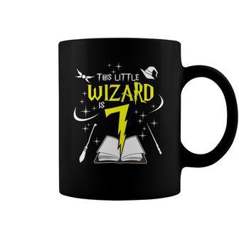 Kids 7Th Birthday Girls Wizard Magic 7 Years Old Coffee Mug | Mazezy