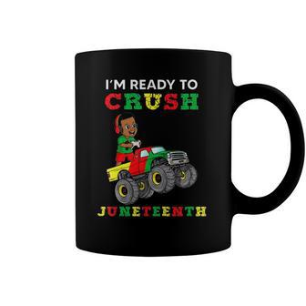 Kids Im Ready To Crush Juneteenth Funny Gamer Boys Toddler Truck Coffee Mug | Mazezy UK