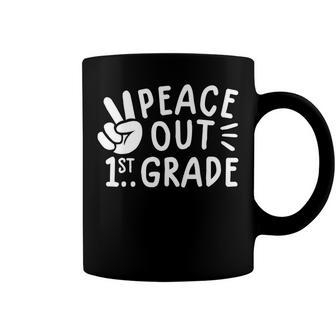 Kids Peace Out 1St Grade For Boys Girls Last Day Of School Coffee Mug - Seseable