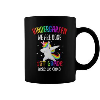 Kindergarten Graduation 1St Grade Unicorn Class Of 2022 Girl Coffee Mug | Mazezy