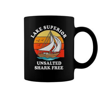 Lake Superior Unsalted Shark Free Coffee Mug | Mazezy