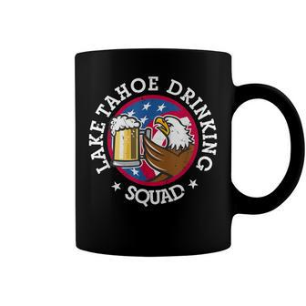 Lake Tahoe Drinking Squad July 4Th Party Costume Beer Lovers Coffee Mug - Seseable