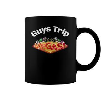 Las Vegas Guys Trip Graphic Design Souvenir Coffee Mug | Mazezy