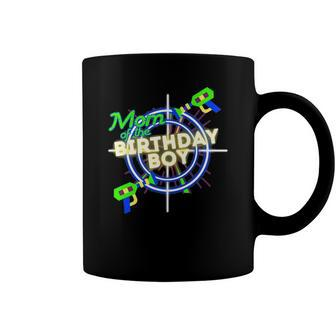 Laser Tag Birthday Boy Lasertag Party Mom Matching Family Coffee Mug | Mazezy