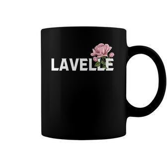 Lavelle And Rose Flower Raglan Baseball Tee Coffee Mug | Mazezy