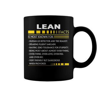 Lean Name Gift Lean Facts Coffee Mug - Seseable