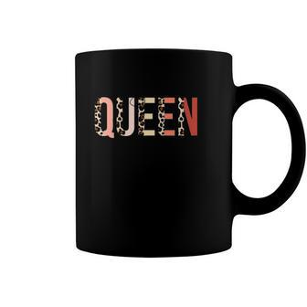 Leopard June Queen For Girls Born In June 2022 Birthday Coffee Mug | Mazezy