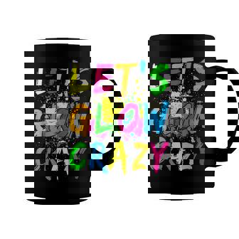 Lets Glow Crazy - Retro Colorful Party Coffee Mug | Mazezy