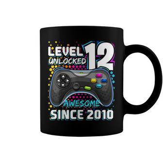 Level 12 Unlocked Awesome 2010 Video Game 12Th Birthday V3 Coffee Mug - Seseable
