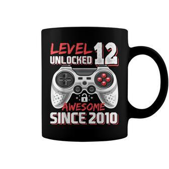 Level 12 Unlocked Awesome 2010 Video Game 12Th Birthday V4 Coffee Mug - Seseable