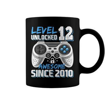 Level 12 Unlocked Awesome 2010 Video Game 12Th Birthday V5 Coffee Mug - Seseable