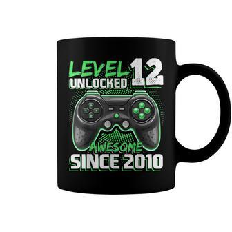 Level 12 Unlocked Awesome 2010 Video Game 12Th Birthday V7 Coffee Mug - Seseable