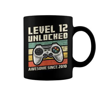 Level 12 Unlocked Awesome 2010 Video Game 12Th Birthday V9 Coffee Mug - Seseable