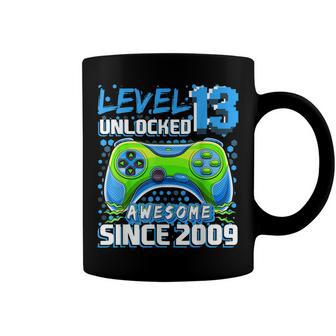 Level 13 Unlocked Awesome 2009 Video Game 13Th Birthday Coffee Mug - Seseable