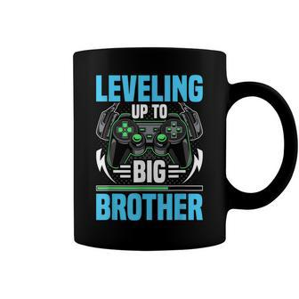 Leveling Up To Big Brother Video Gamer Gaming Coffee Mug - Seseable