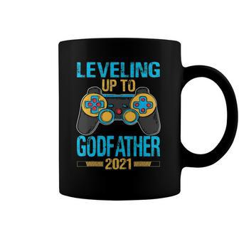 Leveling Up To Godfather 2021 Gamer Coffee Mug | Mazezy