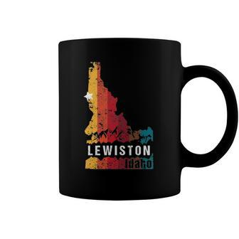 Lewiston Idaho Vintage Retro Souvenir Coffee Mug | Mazezy