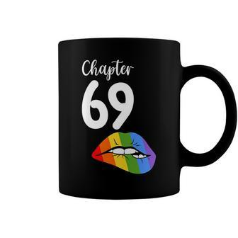 Lgbt Sexy Lips Rainbow Chapter 69 Birthday Celebration Coffee Mug - Seseable