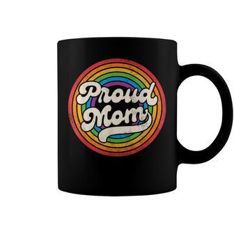 Lgbtq Proud Mom Gay Pride Lgbt Ally Rainbow Mothers Day Coffee Mug - Seseable