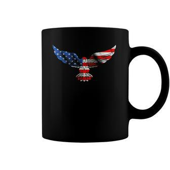Liberty Freedom 4Th Of July Patriotic Us Flag Bald Eagle Coffee Mug | Mazezy CA