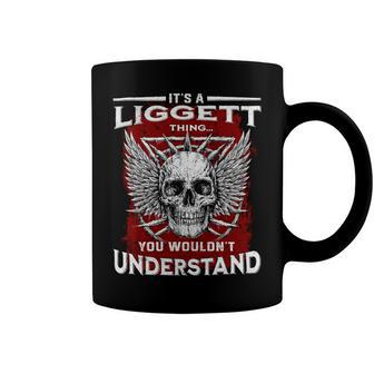 Liggett Name Shirt Liggett Family Name Coffee Mug - Monsterry