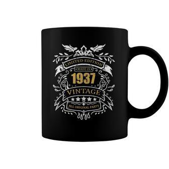 Limited Edition 85Th Birthday Gift Idea Vintage 1937 Birthday Coffee Mug | Mazezy