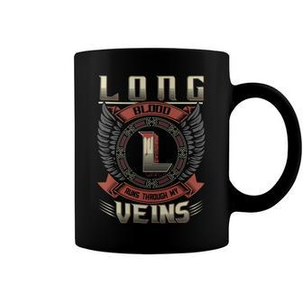 Long Blood Run Through My Veins Name Coffee Mug - Seseable